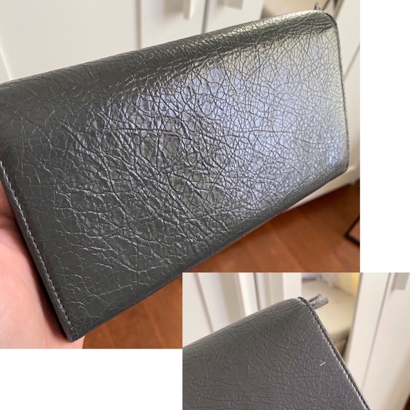 ❌SOLD❌ Balenciaga Classic Money Wallet, Gray - Picture 8 of 8
